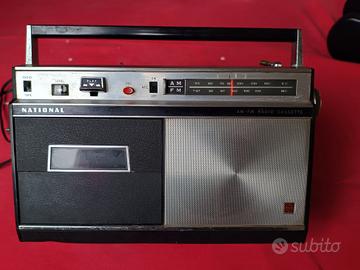Radio mangianastri vintage National