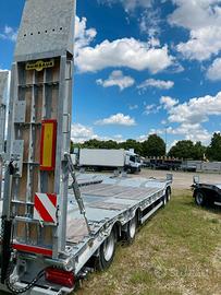 Rimorchio carrellone trasporto cose escavatori