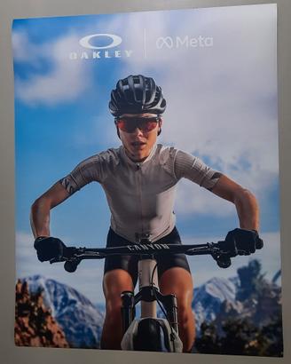 Magnete originale Oakley x Meta – Poster magnetico