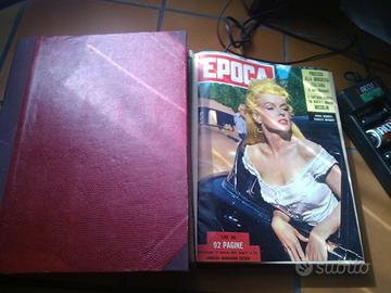 10 NUMERI EPOCA RILEGATI 171/ 180 GENN/MARzo 1954