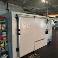 Cella frigo con motore