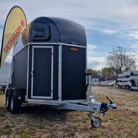 Trailer van trasporto cavalli due posti