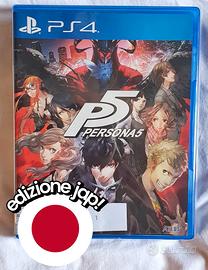 Persona 5 giapponese ps4