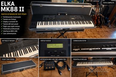 ELKA MK88 II – Master Keyboard 88 tasti pesati + F