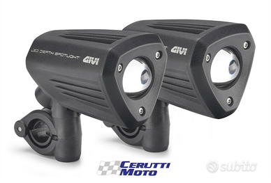 Proiettori supplementari LED Givi S312 alluminio