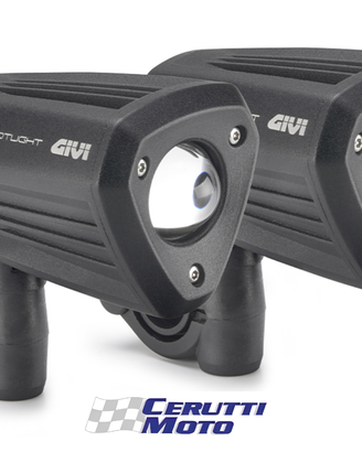 Proiettori supplementari LED Givi S312 alluminio