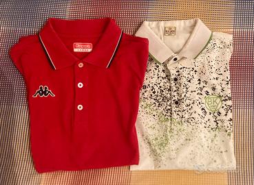 Due Polo taglia L: 1 BK Sport e 1 Kappa
