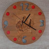 orologio da parete in legno tre cime lavaredo