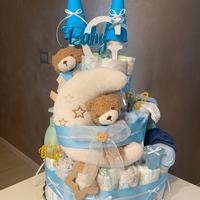 Torta pannllini bambini