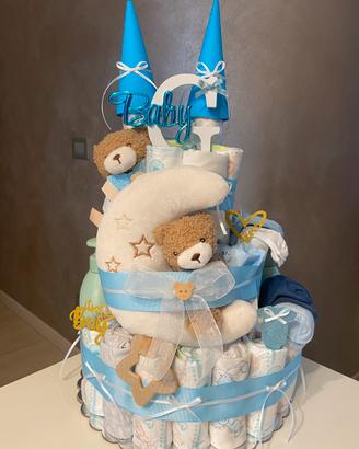 Torta pannllini bambini