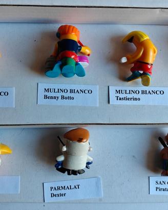 Gadget ('97-'03) Mulino Bianco Parmalat San Carlo