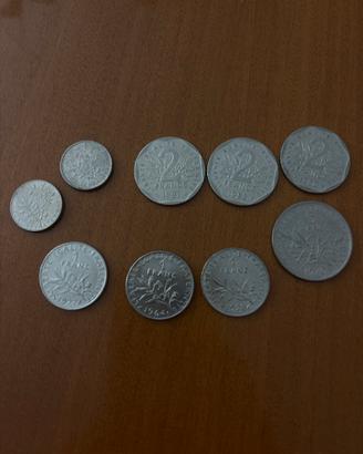 Lotto 10 monete varie epoche