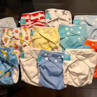 Set  12 Pannolini  lavabili Charlie Banana