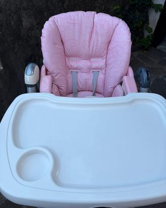 Seggiolone Peg-Pérego Prima Pappa Diner rosa