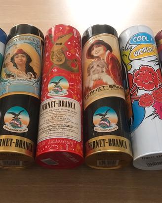 Scatole di latta Fernet Branca
