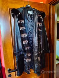 Cappotto in pelle