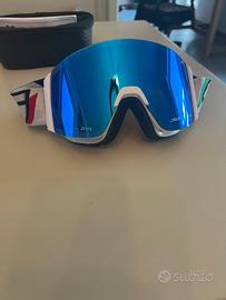 Maschera da sci salice 105 ITA lente Zeiss blu