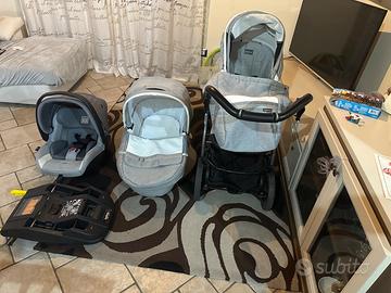 Trio Peg pèrego completo con base isofix.