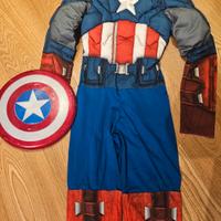 Costume di carnevale Capitan America 