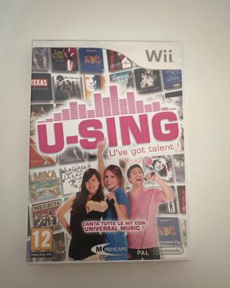Gioco U-Sing per Nintendo Wii