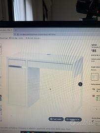 SET SCRIVANIA E CASSETTIERA MICKE (IKEA)