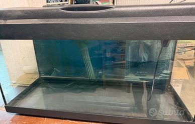 Acquario 100 litri 2 pezzi