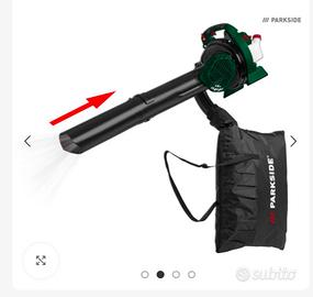 Aspiratore soffiafoglie Parkside a scoppio