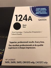 Toner Hp Laserjet 124A Q6000A black originale