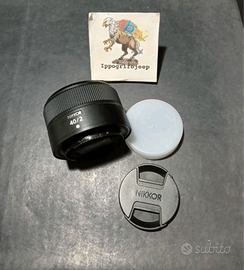 Nikon obiettivo Z 40 f 2 Full frame Autofocus foto