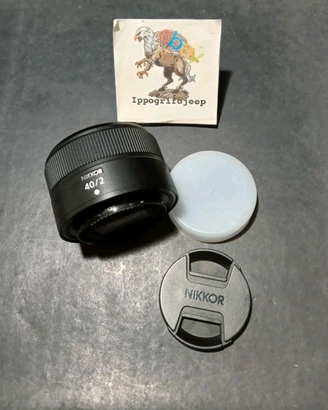 Nikon obiettivo Z 40 f 2 Full frame Autofocus foto