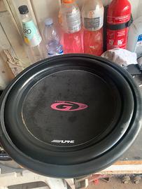 Sub Woofer Alpine  800w