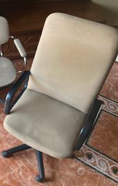 Poltrona ufficio presidenziale ergonomica lombare