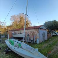 Deriva a vela Laser 2