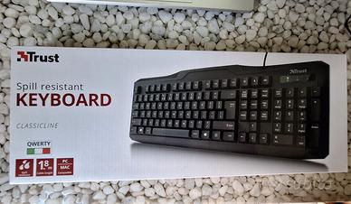 Tastiera Trust resistente all'acqua Layout ita