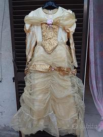 vestito di carnevale "la bella e la bestia "