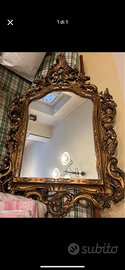 Specchio antico stile barocco