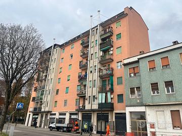 2 locali + serv terrazzo piano 7° box doppio