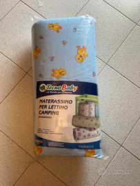 Materassino lettino camping