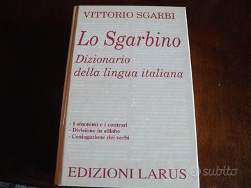 Dizionario della lingua Italiana "Lo Sgarbino"