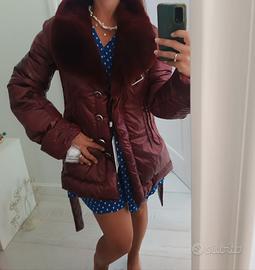 Giubbotto in tessuto di seta e piuma d oca