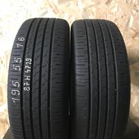 2 PNEUMATICI 195 55 16 H CONTINENTAL ESTIVE
