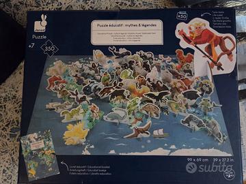 puzzle Educativo Mythes and legend