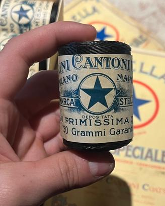 Filo da cucito Vintage Nero n30