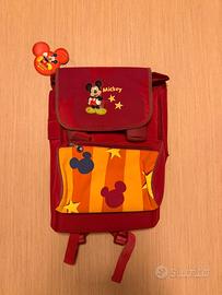 zaino scuola topolino