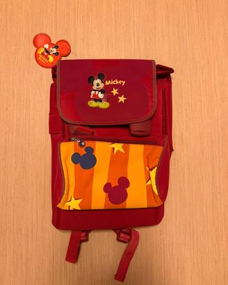 zaino scuola topolino