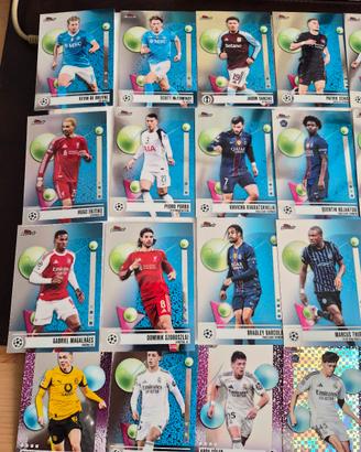 Lotto 26 Carte TOPPS FINEST UEFA UCC 24/25