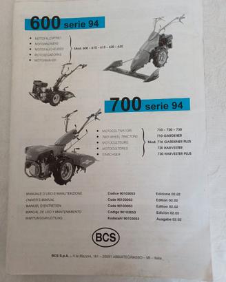 motozappa BCS