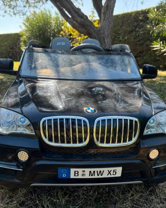 Macchina elettrica Bmw X5 con telecomando