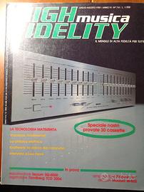 rivista HIGH FIDELITY MUSICA n° 7 / 8 del 1981
