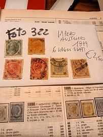 francobolli dell'impero austriaco 